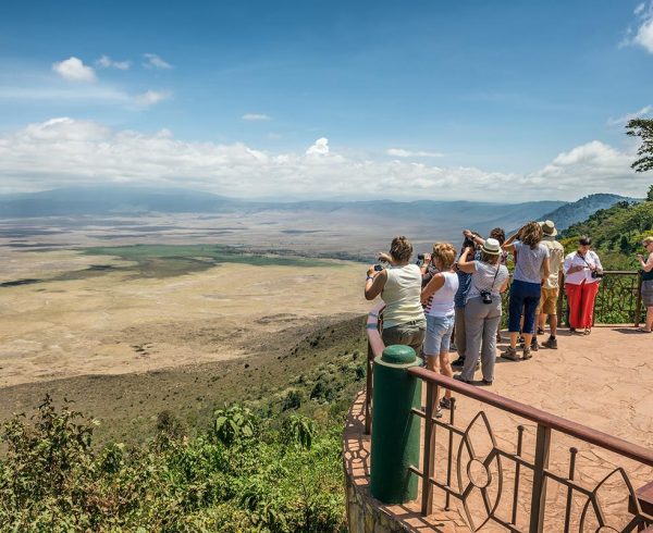 View over Ngorongoro Conservation Area